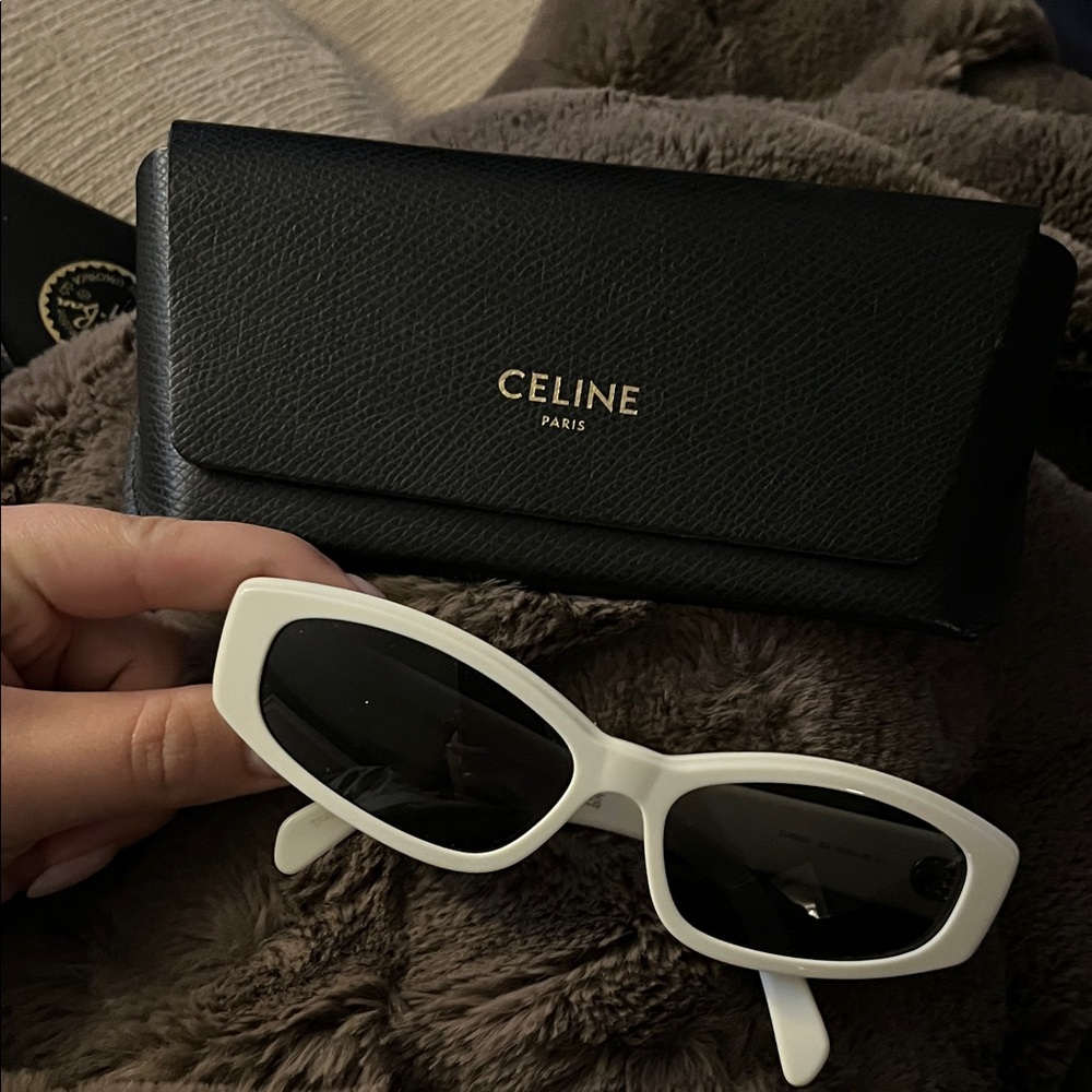 Celine Black and White Sunglasses